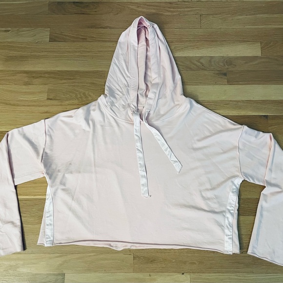 PJHarlow/ Hoodie/NWOT/Bianca/cropped style//Blush color//SZ med$40 - Picture 9 of 9
